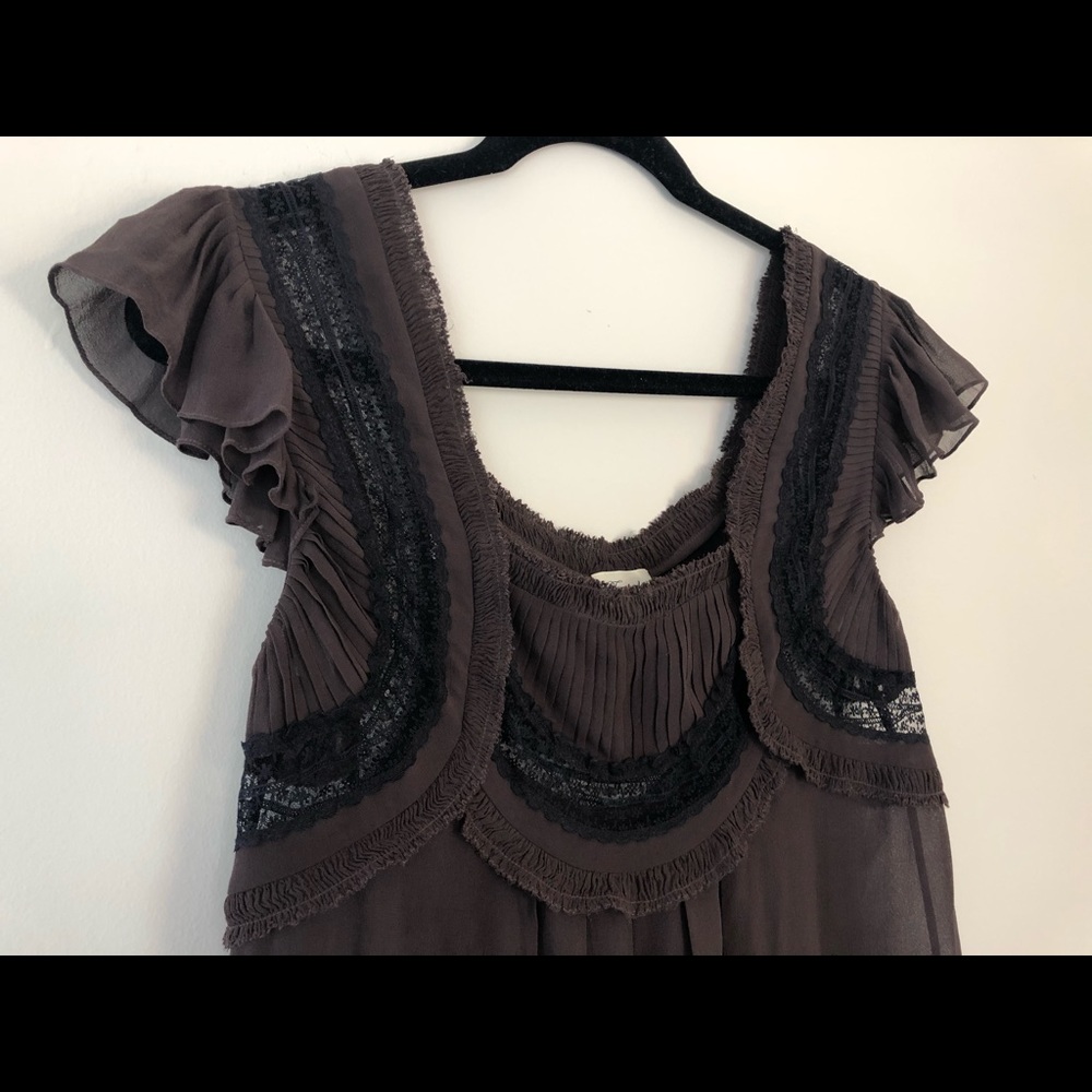Temperley London Sheer Babydoll Dress/Top - Picture 3 of 8